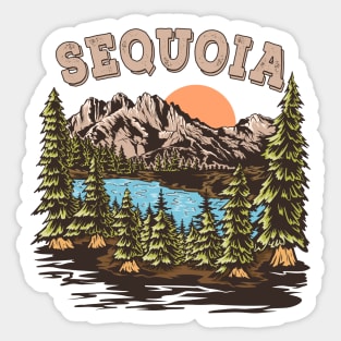 Sequoia national park Sticker